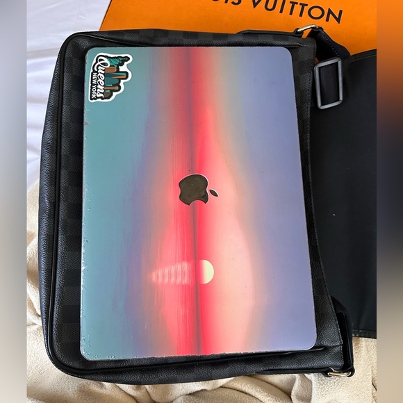 Authentic LV Graphite Messenger Bag OBO - Picture 10 of 10